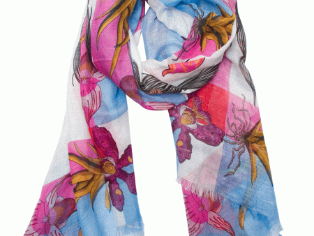 Rieti Scarf in Azzurro Online now