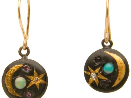 Space Scape Earrings Sale