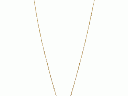 18k Yellow Gold Diamond Black Bottle Necklace Online now