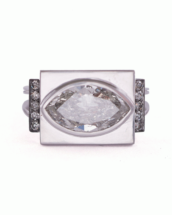 18k White Gold Diamond Renee Ring Online