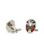 Black and White Kabuki Mask Cufflinks Online Sale