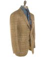 Rust and Ivory Plaid Sportcoat Discount