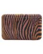 Seamless Tiger Clutch in Copper Discount