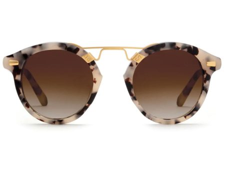 STL II Sunglasses in Matte Oyster 24K For Sale