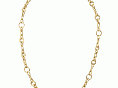 18k Gold-Plated Sterling Silver Kraft Chain Necklace Discount