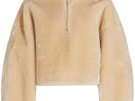 Taupe Faux Fur Popover For Discount