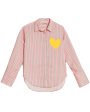 Rhubarb Mia Shirt Mr. Sharpie Pinstripe on Sale