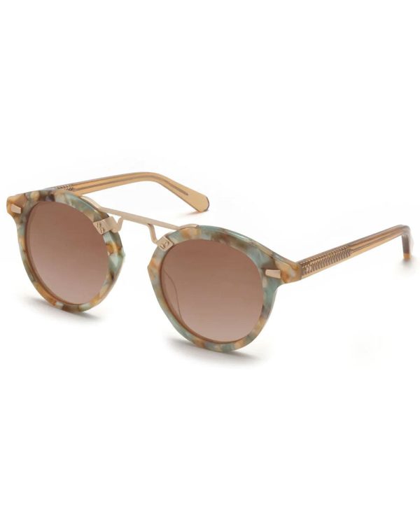 St. Louis II Sunglasses in Pearlescent and Sweet Tea Online