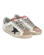 Super Star Sneaker in White, Brown, and Gray Online