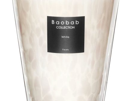 White Pearl Max 24 Candle Cheap