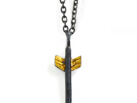 Arrow Pendant Necklace Hot on Sale