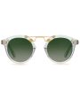 STL II Sunglasses in Lagoon 24K Mirrored Cheap