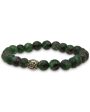 Zoisite with Ruby and Pewter Bracelet Online now