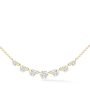 18k Yellow Gold Penelope Diamond Necklace Online Hot Sale