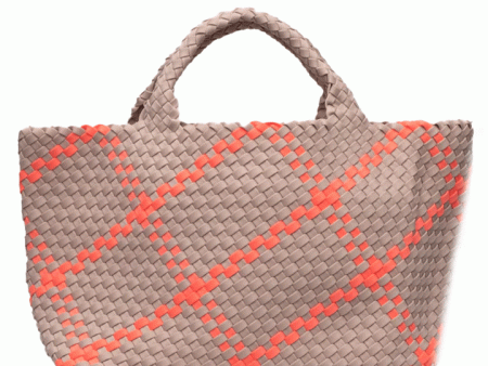 St. Barths Medium Tote in Plaid Punch on Sale