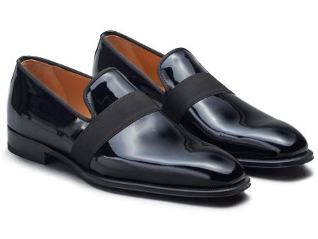 The Cantina Black Patent Loafer For Discount