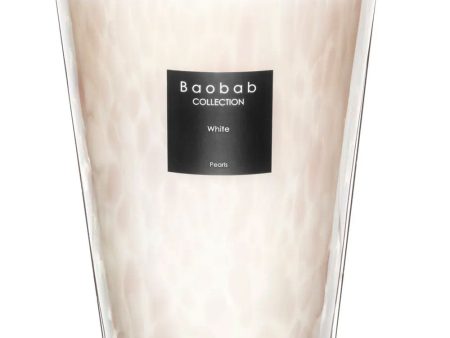 White Pearl Max 35 Candle Online Sale