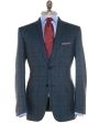 Teal and Rust Check Sportcoat For Sale