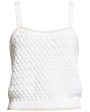 White Stone Crochet Imelda Tank Online Sale