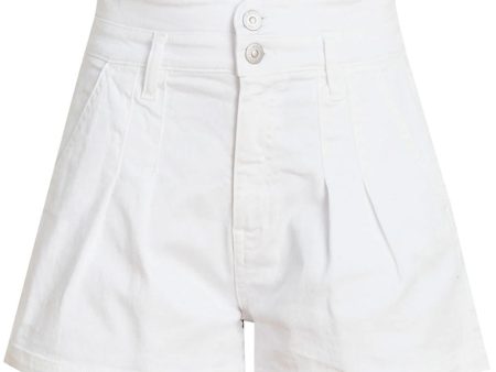 Wide Leg Jaylen Short in White Online Hot Sale