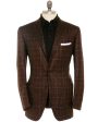 Rust and Chocolate Plaid Sportcoat For Discount