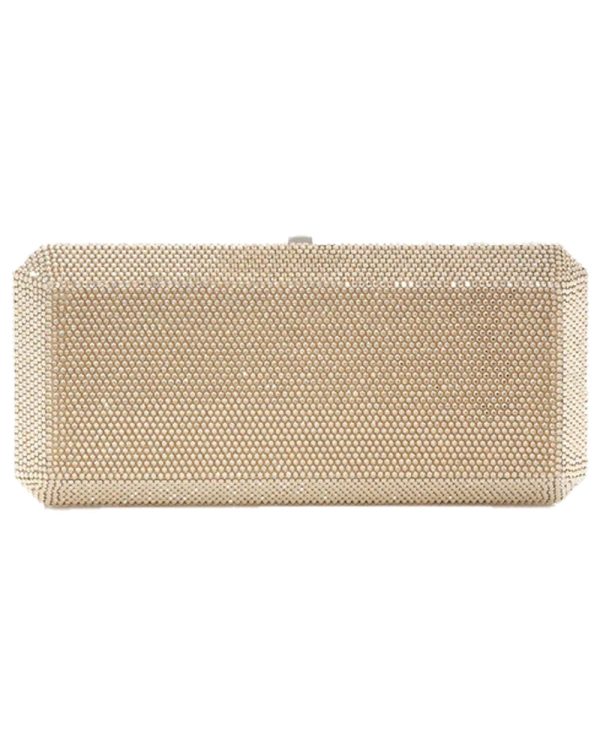 Slim Rectangle Clutch in Prosecco Discount