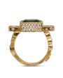 20k Yellow Gold Diamond Trinity Ring Hot on Sale