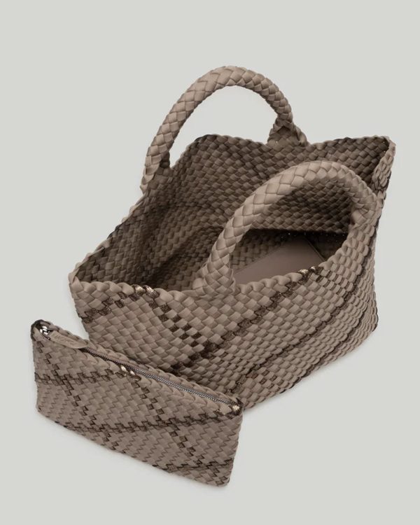 St. Barths Medium Plaid Tote in Sunkissed Sale