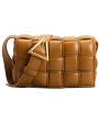 Small Padded Cassette Bag in Camel Discount