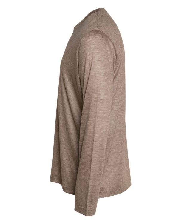 Beige Cashmere Long Sleeve T-Shirt Online