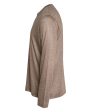 Beige Cashmere Long Sleeve T-Shirt Online