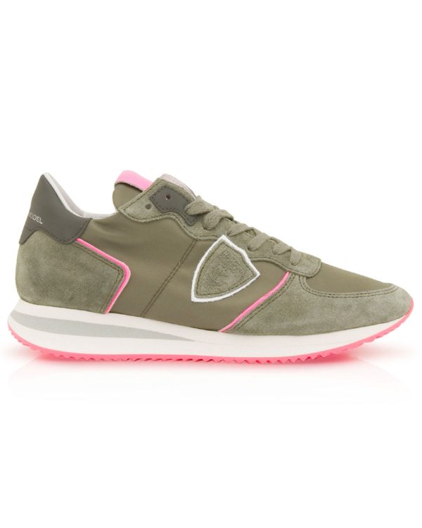 TZLD Low Women Sneakers in Green on Sale