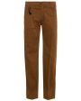 Rust Orange Supima 5 Pocket Pant on Sale