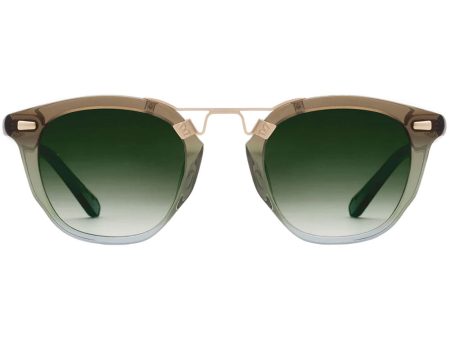 Beau Sunglasses in Matcha 12K For Cheap