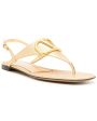 VLOGO Slingback Sandal in Gold Fashion