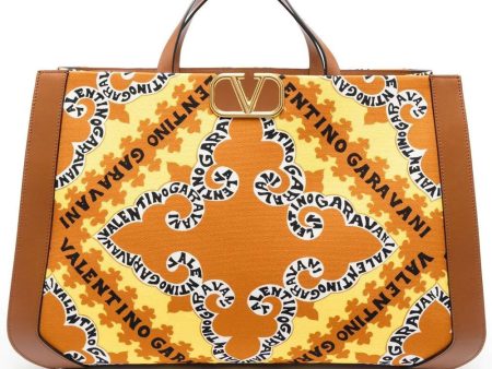 VLOGO Signature Canvas Tote in Selleria Multi Supply