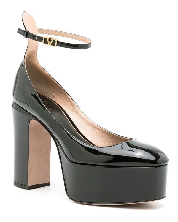 VLOGO Platform Pump in Black Supply