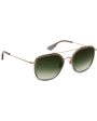 Austin Sunglasses in Matcha 12K and Matte Black Fade Titanium Online now