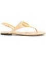 VLOGO Slingback Sandal in Gold Fashion