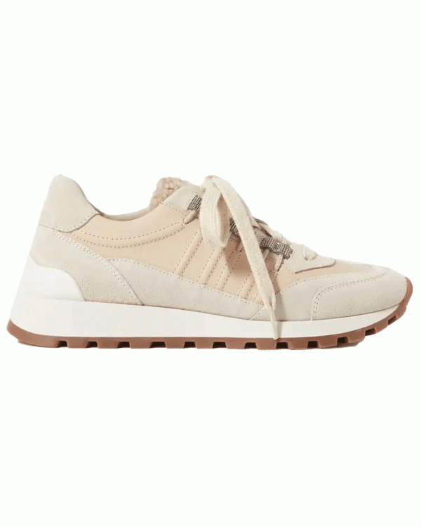 Suede Runner With Monilli Shoe Lace Sale