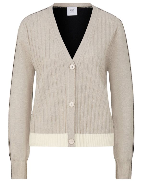 Smoke Beige Ciela Cardigan Hot on Sale