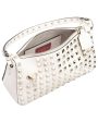 Small Rockstud Shoulder Bag in Light Ivory Online