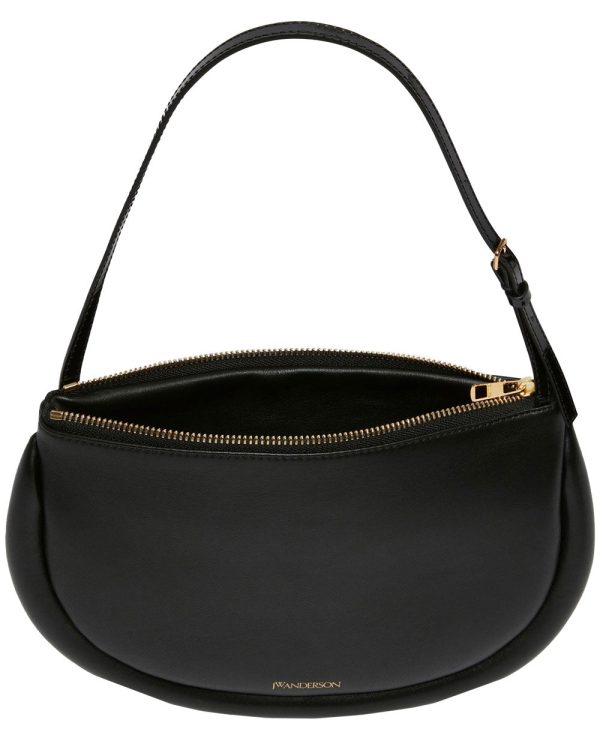 The Bumper Moon Bag in Black For Discount