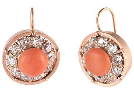 18k Rose Gold Fame & Fortune Earrings Online Sale