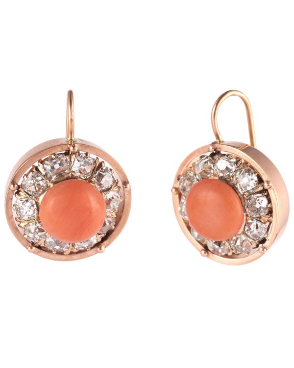 18k Rose Gold Fame & Fortune Earrings Online Sale