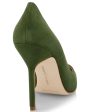 BB Suede Pump in Green Online Sale