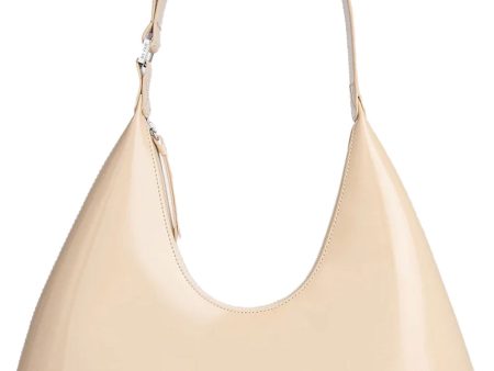 Amber Semi Patent Leather Bag in Sable Online