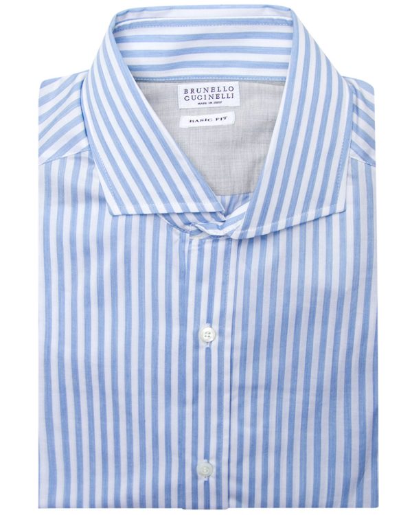 Azzuro Stripe Sport Shirt on Sale