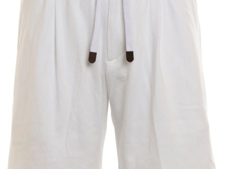 White Drawstring Shorts For Cheap