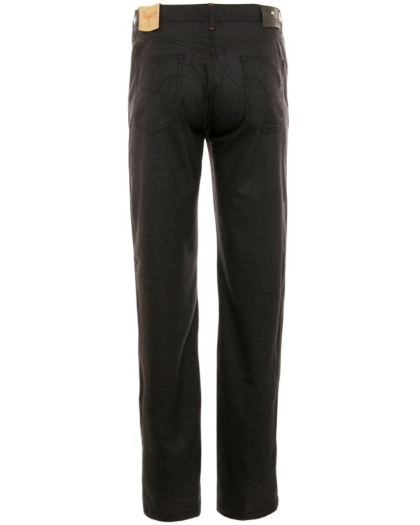 Charcoal Cashmere 5 Pocket Trouser Online Sale